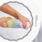 Soft Hair Towel Wrap Drying Bath Shower Hair Turban with Buttons Super Absorbent Quick Dry Hair Towel for Curly Long Thick Hair