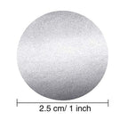 300Pcs Round Scratch Off Stickers 1 Inch Adhesive Scratch Off Labels