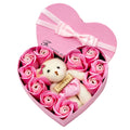 10 Pcs Scented Soap Flower Gift Rose Box Bouquet Festival Gift for Anniversary Birthday Wedding