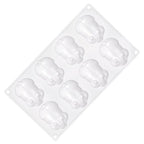 8 Cavity Rat Mold Silicone Mouse Mold Cute Baking Mold for Cake Jelly Chocolate