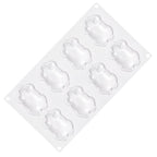 8 Cavity Rat Mold Silicone Mouse Mold Cute Baking Mold for Cake Jelly Chocolate