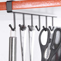 Cup Board Hanging Hook Cabinet Glass Mug Holder Rack Organizer Home Kitchen
