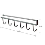 Cup Board Hanging Hook Cabinet Glass Mug Holder Rack Organizer Home Kitchen