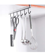 Cup Board Hanging Hook Cabinet Glass Mug Holder Rack Organizer Home Kitchen