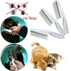 Pet Hair Flea Comb Puppy Cat Hair Grooming Brush Dog Flea Louse Shedding Tools