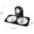 Reptile Food Bowl Insect Breeding Container Wall Hanging Water Dispenser for Spiders Lizards