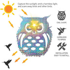 10pcs Anti Collision Alert Stickers Bird Repellent Film Bird Reflective Window Stickers Anti Bird Sticker for Courtyard Window