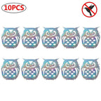 10pcs Anti Collision Alert Stickers Bird Repellent Film Bird Reflective Window Stickers Anti Bird Sticker for Courtyard Window