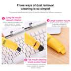 USB Mini Computer Keyboard Vacuum Cleaner PC Laptop Brush Dust Cleaning Kit