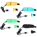 USB Mini Computer Keyboard Vacuum Cleaner PC Laptop Brush Dust Cleaning Kit