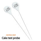 Stainless Steel Cake Tester Reusable Metal Cake Probe Cake Testing Needle