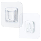 5 Pcs Wall Mounted Holder Strong Adhesive Hanger Punch Free Hanging Hook for Home Bathroom