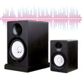 2Pcs Studio Monitor Isolation Pads High Density Acoustic Foam