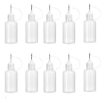 6Pcs 30ml Needle Tip Glue Bottle DIY Paper Art Quilling Tool Bottle Needle Bottle Applicator