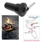 Mini Electric Blower Portable Electricity Barbecue Fan for Outdoor Camping Hiking