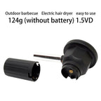 Mini Electric Blower Portable Electricity Barbecue Fan for Outdoor Camping Hiking