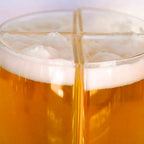 4 in 1 Acrylic Beer Mug 4PCS Beer Mug Party Holiday Birthday Supplies Drink Beer Mug