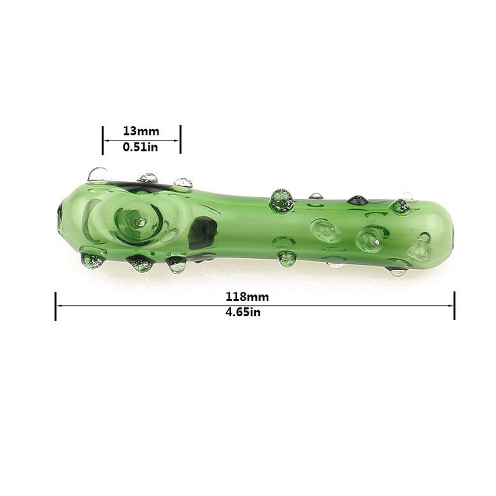 Cucumber Shape Design Glasses Pipe Party Funny Smoking Filter Tool