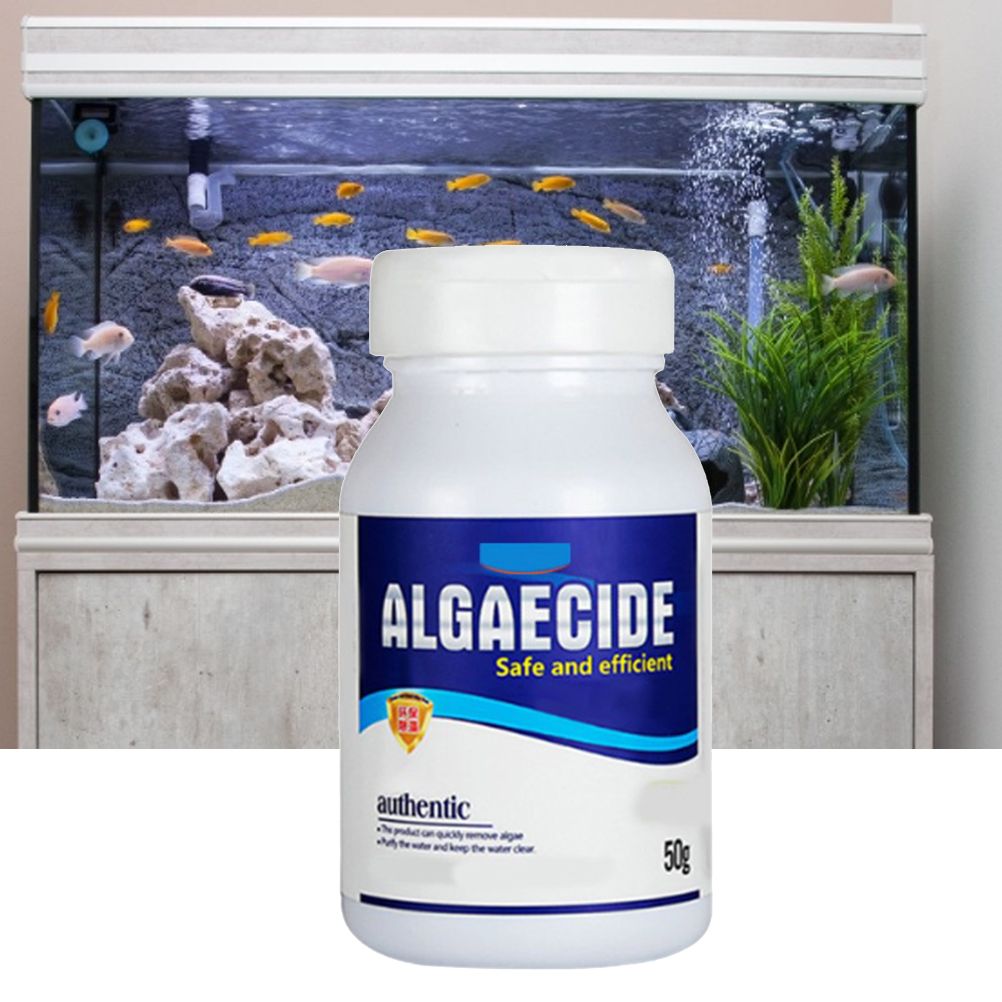 Freshwater Aquarium Algaecin Water Clarifier Eco Friendly Fish Tank Cleaner