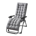 Patio Chaise Lounge Cushions Sun Lounger Cushions Pad Lounge Chair Cushion for Travel Holiday Indoor Outdoor