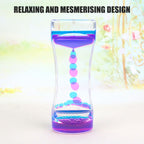 Colorful Liquid Timer Anxiety Relief Toys Liquid Motion Timer Bubble Timer Oil Hourglass Toys for Kids and Adults
