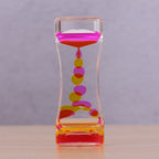 Colorful Liquid Timer Anxiety Relief Toys Liquid Motion Timer Bubble Timer Oil Hourglass Toys for Kids and Adults