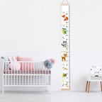 Baby Growth Height Chart Wall Ruler Stickers Decals for Kids Boys Wall Ruler for Children