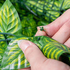Artificial Leaf Screening Roll UV Fade Protected Hedging Wall Landscaping Garden Fence Balcony Screen for Indoor Outdoor Decor