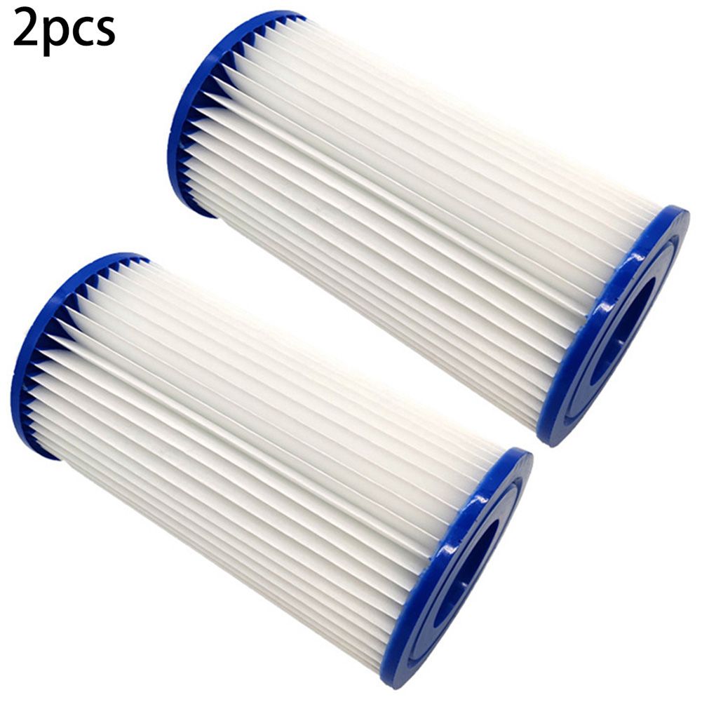 2Pcs Swimming Pool Filter Replacement Cartridges for Intex Easy Set Type A or C