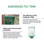 Fly Trap Flay Catchers Effective Fly Traps Fly Red Drosophila Fly Trap for Garden Ranch Orchard