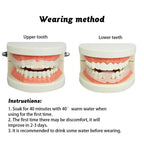 2PCS Anti Molar Braces Adjustable Anti Grinding Braces Teeth Night Protector