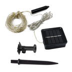 Solar Power 200LED Vines Tree String Lights Branch Tree Lights Wedding Plant Garden Room Decoration Light