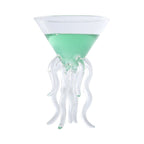 Octopus Cocktail Glass Transparent Octopus Shaped Glass Cup Jellyfish Cup