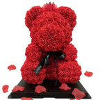 100PCS Artificial Rose Flowers Red Foam Roses Fake Roses DIY Decoration for Wedding Party Decoration Crafts