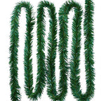 5.5M Pine Christmas Garland Green Artificial Christmas Tree Rattan Garland Pack Christmas Pine Wall Garden Decoration