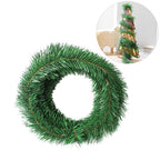 5.5M Pine Christmas Garland Green Artificial Christmas Tree Rattan Garland Pack Christmas Pine Wall Garden Decoration