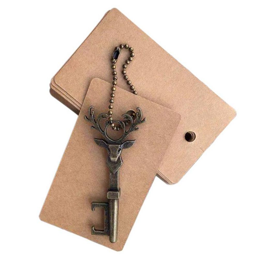 Deer Head Bottle Opener Portable Deer Bottle Opener Retro Key Pendant