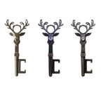 Deer Head Bottle Opener Portable Deer Bottle Opener Retro Key Pendant