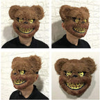Halloween Horror Mask Rabbit Bear Cosplay Carnival Party Costume Christmas Halloween Face Mask Costume