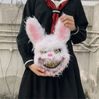 Halloween Horror Mask Rabbit Bear Cosplay Carnival Party Costume Christmas Halloween Face Mask Costume
