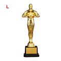 19/22/24 cm Gold Plated Trophy Little Golden Man Trophy Competition Souvenir
