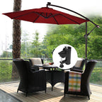 Steel Parasol Holder Balcony Umbrella Stand Umbrella Holder for Balcony Pole
