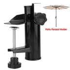 Steel Parasol Holder Balcony Umbrella Stand Umbrella Holder for Balcony Pole