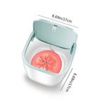 Ultrasonic Turbine Washing Machine Mini Turbo Portable Washing Machine for Underwear Baby Clothes USB Powered Travel RV Camping Laundry Washer