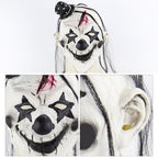 Halloween Latex Mask Horrible Scary Clown Mask Halloween Clown Mask Dress up Props for Adult