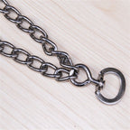 Adjustable Dog Training Prong Collar Metal Pinch Training Chain Collar Prong Pet Choke Collars Dog Necklace