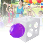 11 Holes Balloon Sizer Box Balloon Measurement Box for Birthday Party Wedding Decor