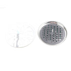 4PCS Stainless Steel Mosquito Coil Holder with Supporting Nail Teeth and Hollow Lid