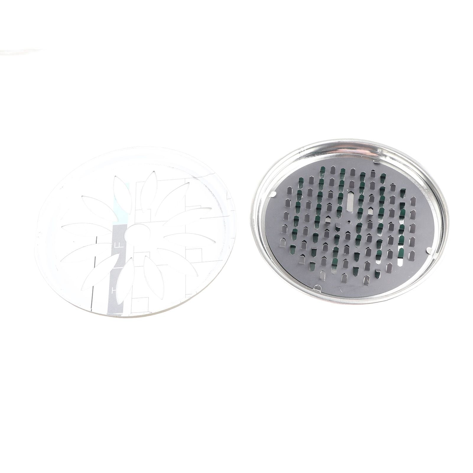 4PCS Stainless Steel Mosquito Coil Holder with Supporting Nail Teeth and Hollow Lid