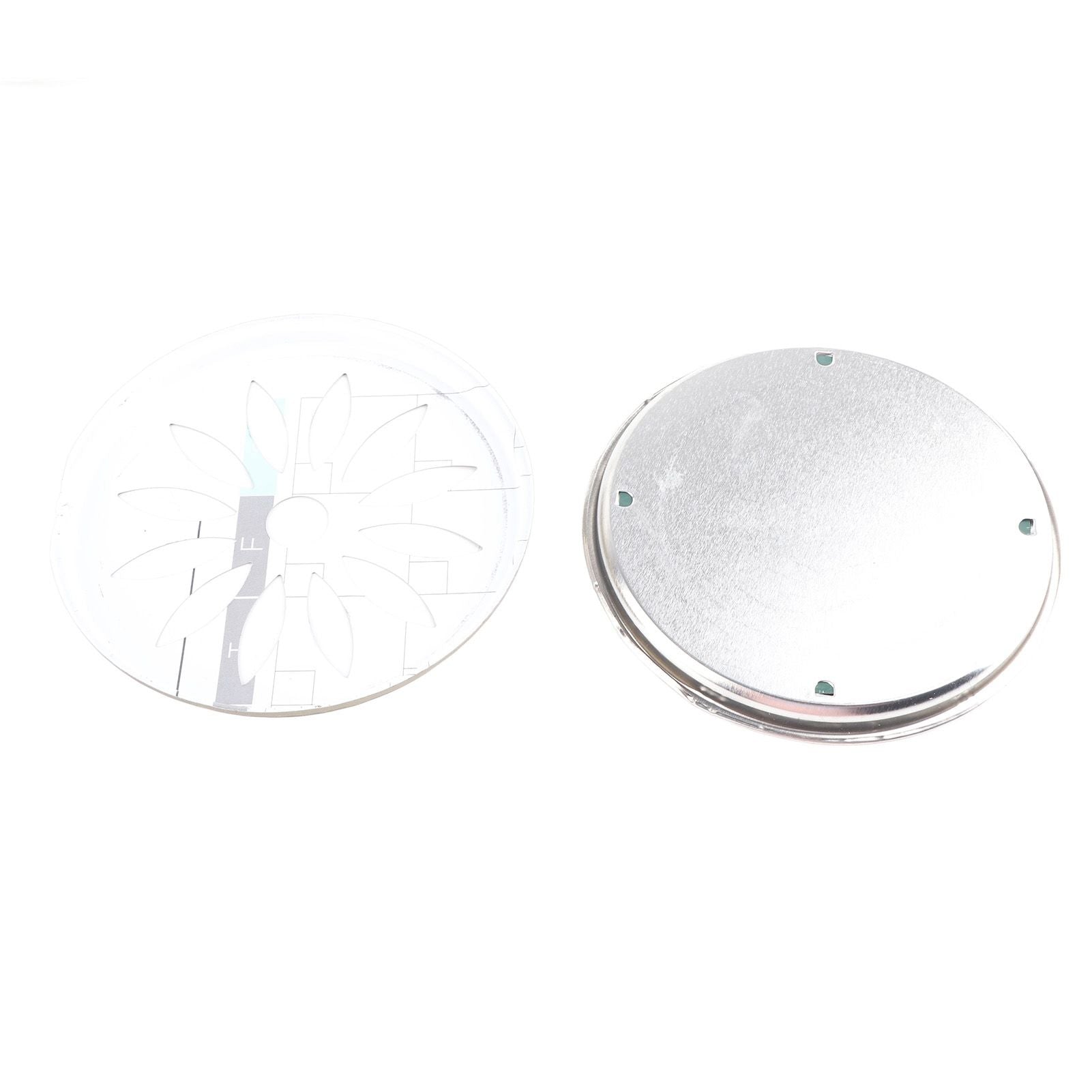 4PCS Stainless Steel Mosquito Coil Holder with Supporting Nail Teeth and Hollow Lid